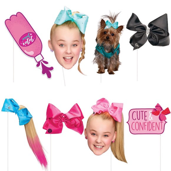 JoJo Siwa photo props 8 count - Picture 2 of 2